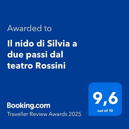شقة Il Nido Di Silvia A Due Passi Dal Teatro Rossini *